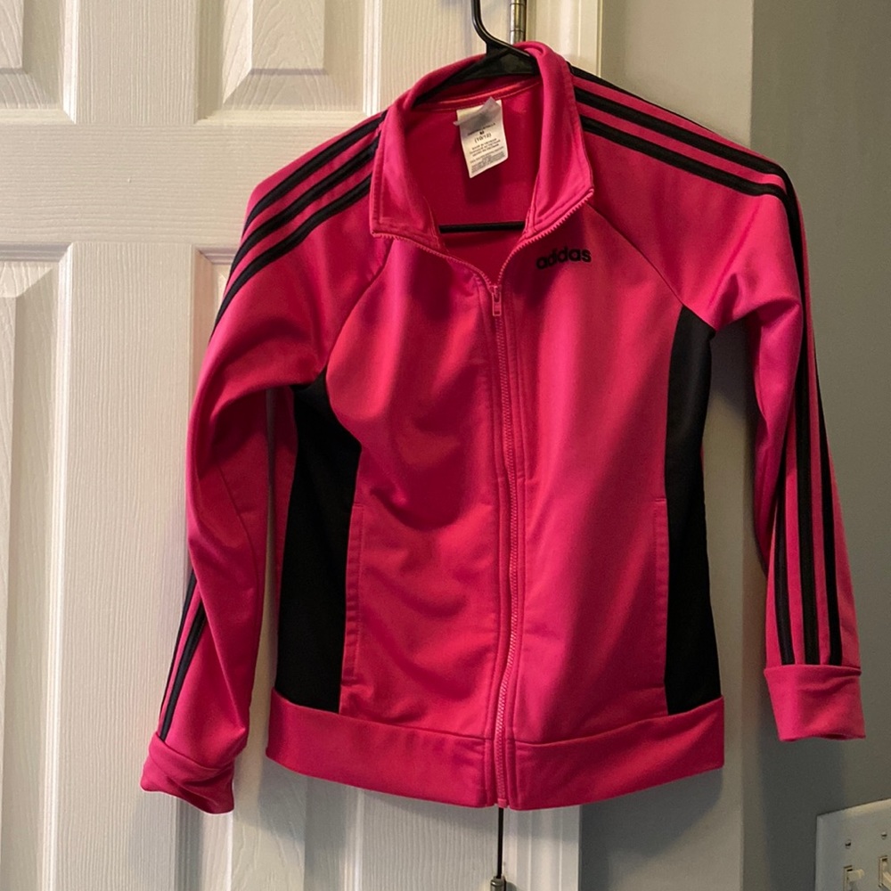 Adidas pink and black